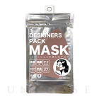 デザイナーズパックマスク[冷感（涼感）･抗菌･防臭･360度ストレッチ性能付き] レディース (オレンジ)