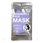 デザイナーズパックマスク[冷感（涼感）･抗菌･防臭･360度ストレッチ性能付き] レディース (パープル)