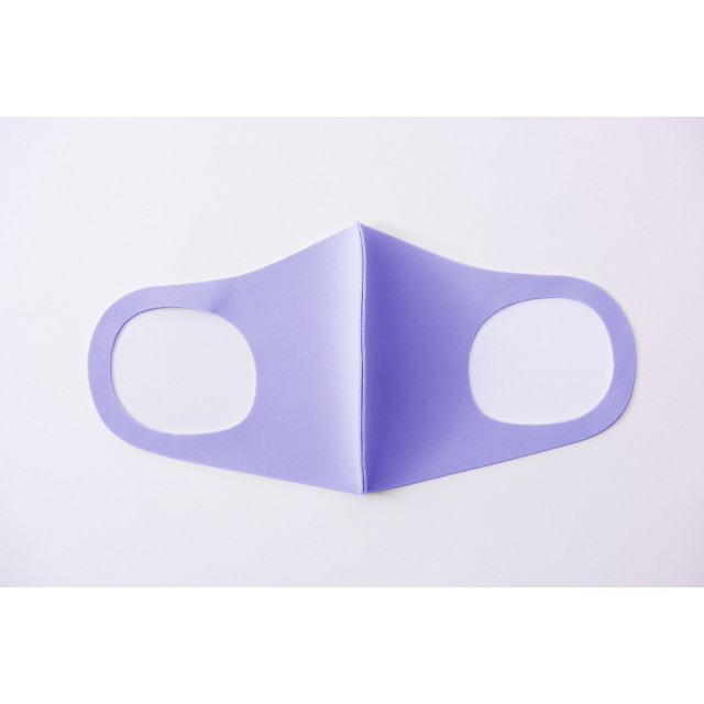デザイナーズパックマスク[冷感（涼感）･抗菌･防臭･360度ストレッチ性能付き] キッズ (パープル)goods_nameサブ画像