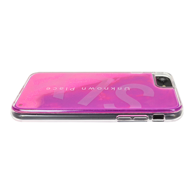 【iPhoneSE(第3/2世代)/8/7/6s/6 ケース】SLY ラメ入りネオンサンドケース (ピンク×紫)goods_nameサブ画像