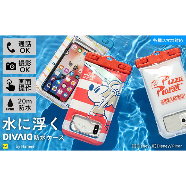 ディズニーキャラクター/DIVAID フローティング防水ケース（ドナルドダック/チップ＆デール)サブ画像