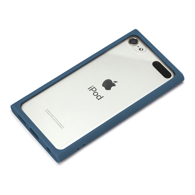 Ipod Touch 第7 6 5世代 ケース ガラスタフケース ネイビー Pga Iphoneケースは Unicase