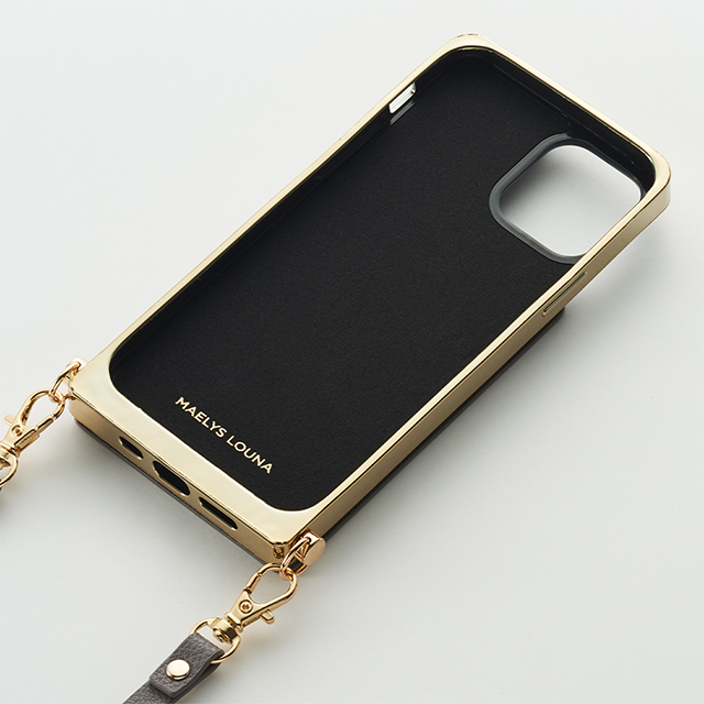 【iPhone12 mini ケース】Cross Body Case for iPhone12 mini (black)
