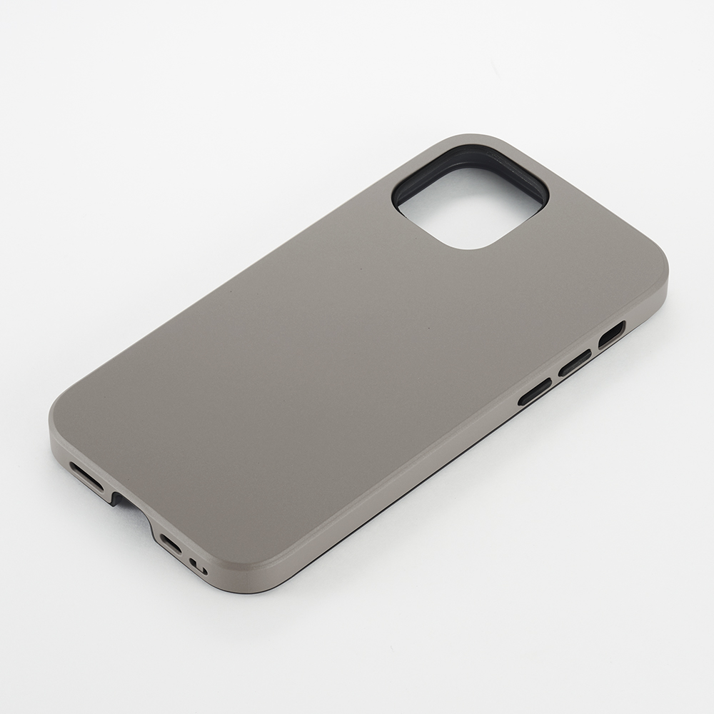 【iPhone12/12 Pro ケース】Smooth Touch Hybrid Case for iPhone12/12 Pro (greige)サブ画像