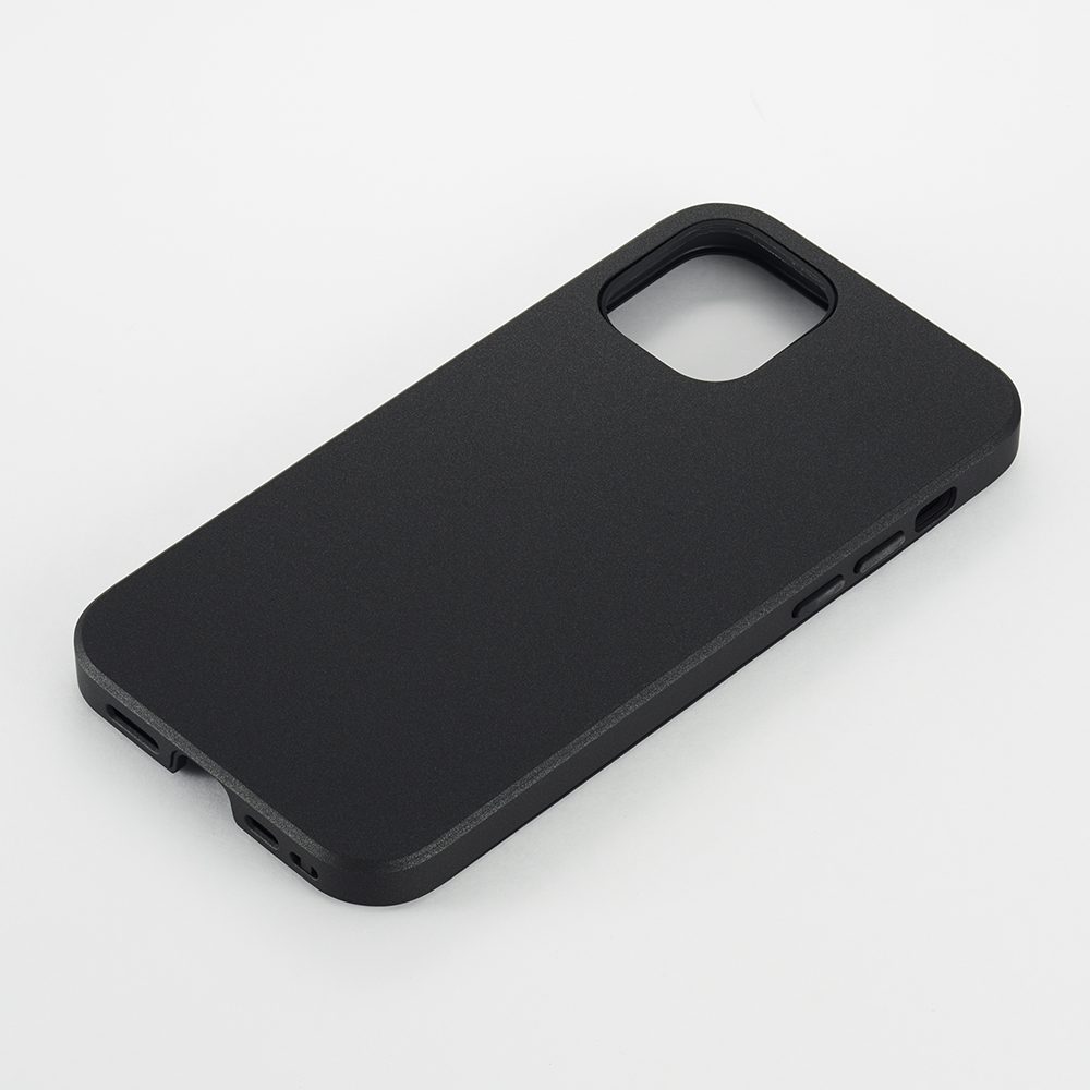 【iPhone12 mini ケース】Smooth Touch Hybrid Case for iPhone12 mini (black)サブ画像