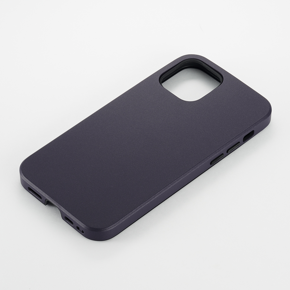 【iPhone12 mini ケース】Smooth Touch Hybrid Case for iPhone12 mini (purple)サブ画像
