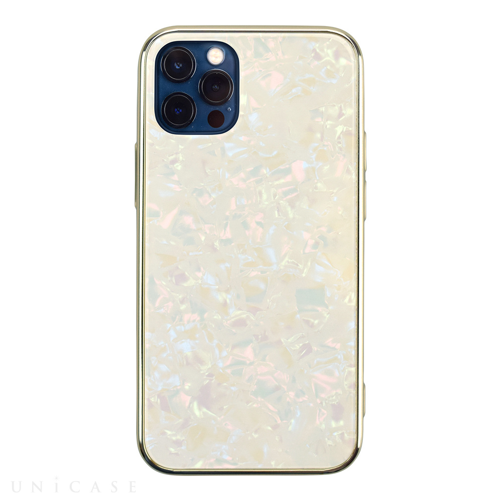 iPhone12/12 Pro ケース】Glass Shell Case for iPhone12/12 Pro (gold) UNiCASE  iPhoneケースは UNiCASE