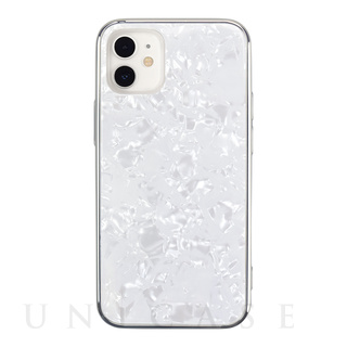 【iPhone12 mini ケース】Glass Shell Case for iPhone12 mini (white)