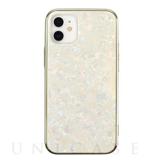 【iPhone12 mini ケース】Glass Shell Case for iPhone12 mini (gold)