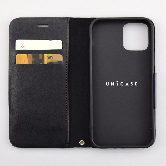 【iPhone12/12 Pro ケース】Daily Wallet Case for iPhone12/12 Pro (gray blue)サブ画像