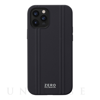 【iPhone12/12 Pro ケース】ZERO HALLIBURTON Hybrid Shockproof Case for iPhone12/12 Pro (Black)