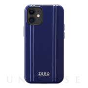 【iPhone12 mini ケース】ZERO HALLIBURTON Hybrid Shockproof Case for iPhone12 mini (Blue)
