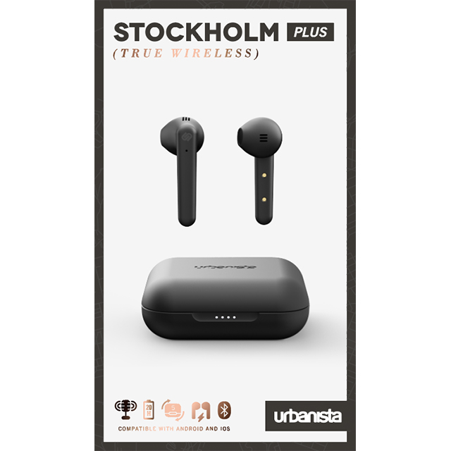 【完全ワイヤレスイヤホン】STOCKHOLM PLUS True Wireless (Midnight Black)goods_nameサブ画像