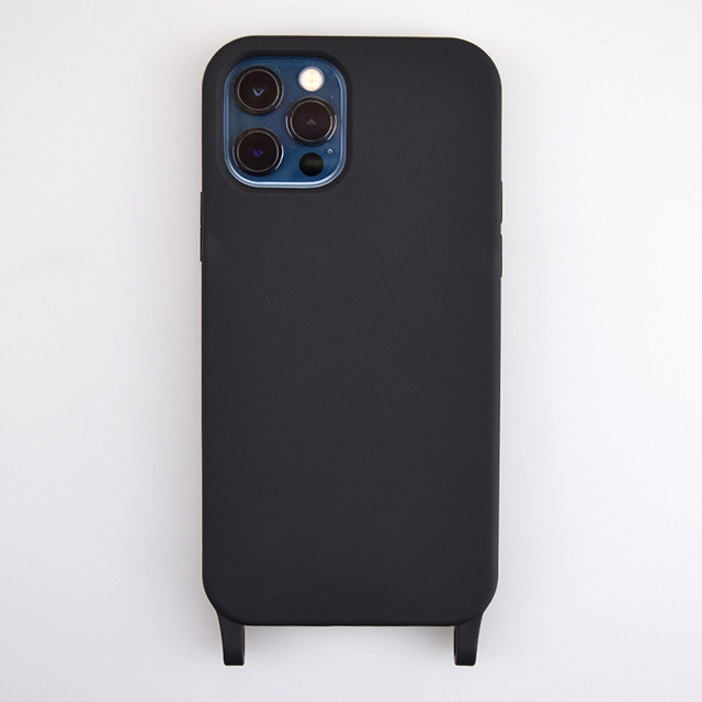 【iPhone12/12 Pro ケース】Shoulder Strap Case for iPhone12/12 Pro (black)サブ画像