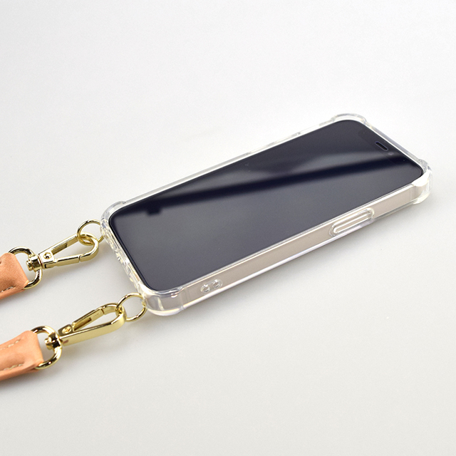 【iPhone12 mini ケース】Shoulder Strap Case for iPhone12 mini (greige)サブ画像