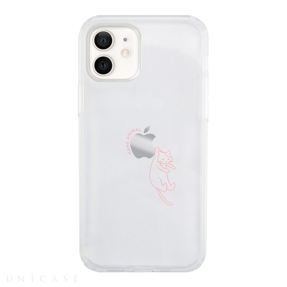 【iPhone12 mini ケース】HANG ANIMAL CASE for iPhone12 mini (ねこ)