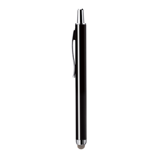 ノック式タッチペン (ブラック)サブ画像