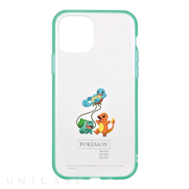 Iphone12 12 Pro ケース ポケットモンスター Iiii Fit Clear ゼニガメ ヒトカゲ フシギダネ 画像一覧 Unicase