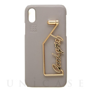 【iPhoneXS/X ケース】SHAKE GOODGRIEF iPhonecase (Gray)