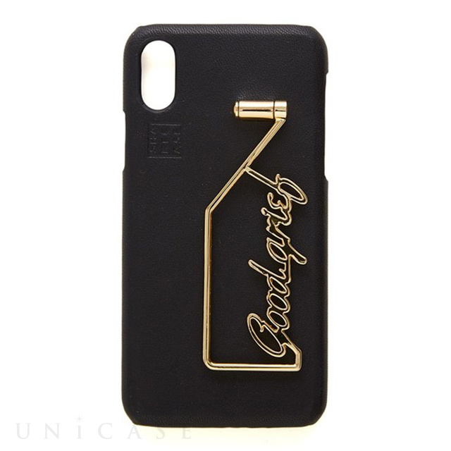 【iPhoneXS/X ケース】SHAKE GOODGRIEF iPhonecase (Black)