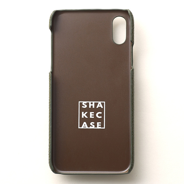 【iPhoneXS/X ケース】SHAKE CLIP iPhonecase (Khaki)goods_nameサブ画像