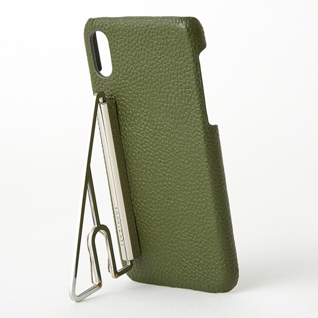 【iPhoneXS/X ケース】SHAKE CLIP iPhonecase (Khaki)goods_nameサブ画像