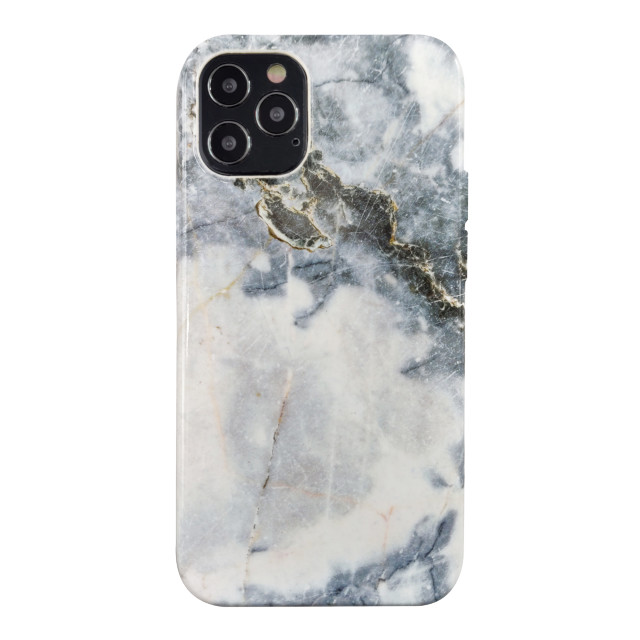 【iPhone12/12 Pro ケース】ECO Printed Cases Case (Blue Quartz Marble)サブ画像