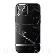 【iPhone12/12 Pro ケース】Freedom Case (Black Marble)