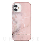 【iPhone12/12 Pro ケース】Freedom Case (Pink Marble)