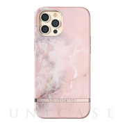 【iPhone12 Pro Max ケース】Freedom Case (Pink Marble)