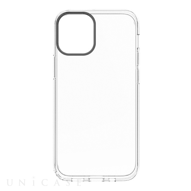【iPhone12 mini ケース】[GLASSICA] 背面ガラスケース (ブラック)