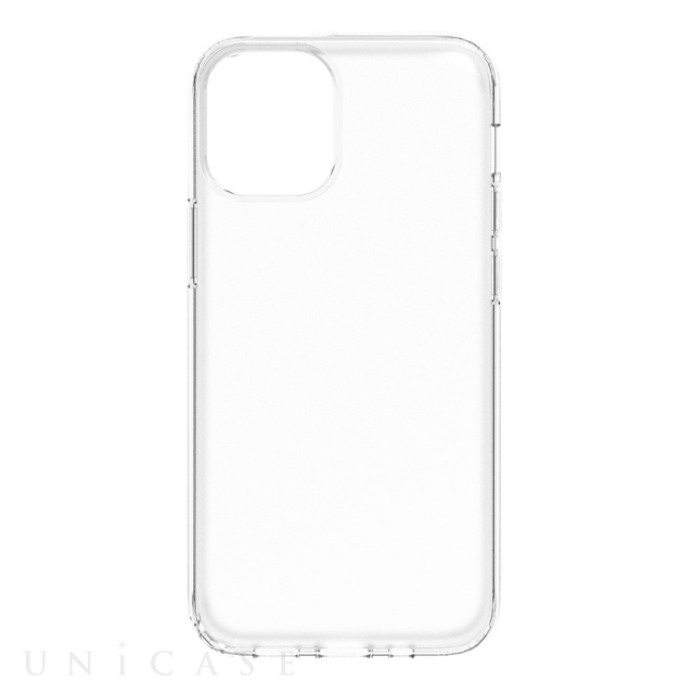 【iPhone12 mini ケース】[GLASSICA] 背面ガラスケース (マット クリア)