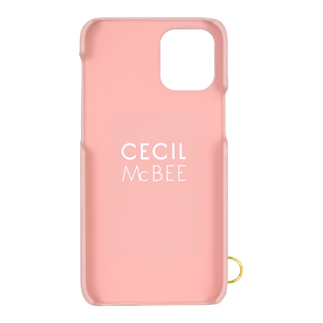 【iPhone12 mini ケース】CECIL McBEE キルティング背面ケース (PINK)サブ画像