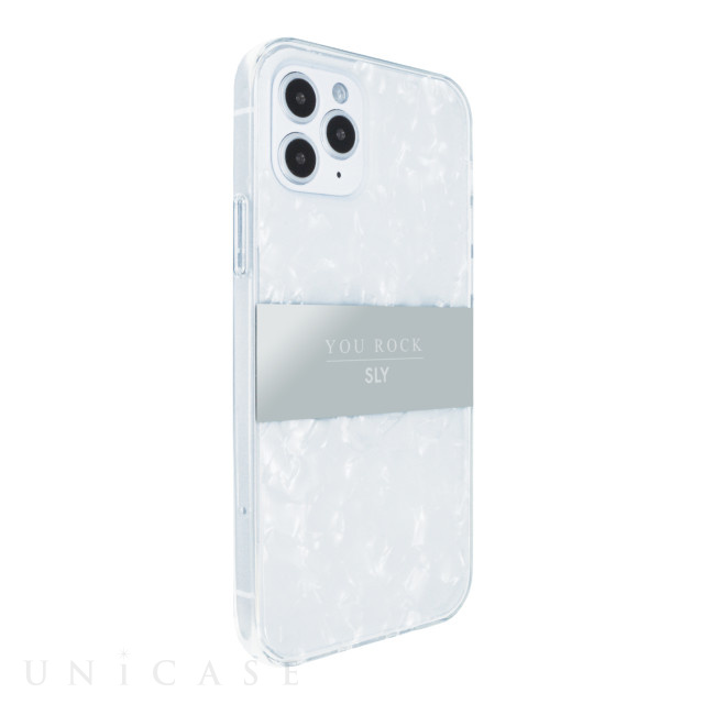 【iPhone12 mini ケース】SLY In-mold_shell_Case (white)