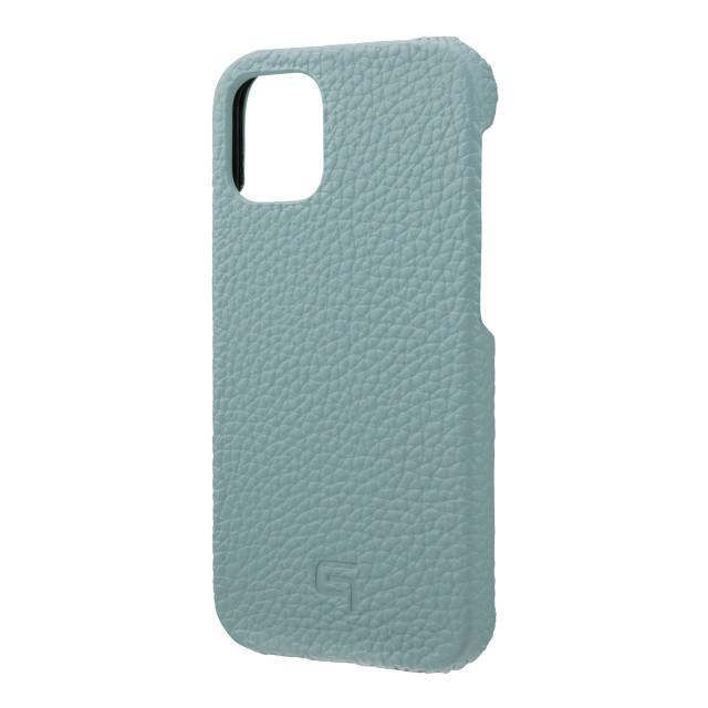 【iPhone12 mini ケース】Shrunken-Calf Leather Shell Case (Baby Blue)goods_nameサブ画像