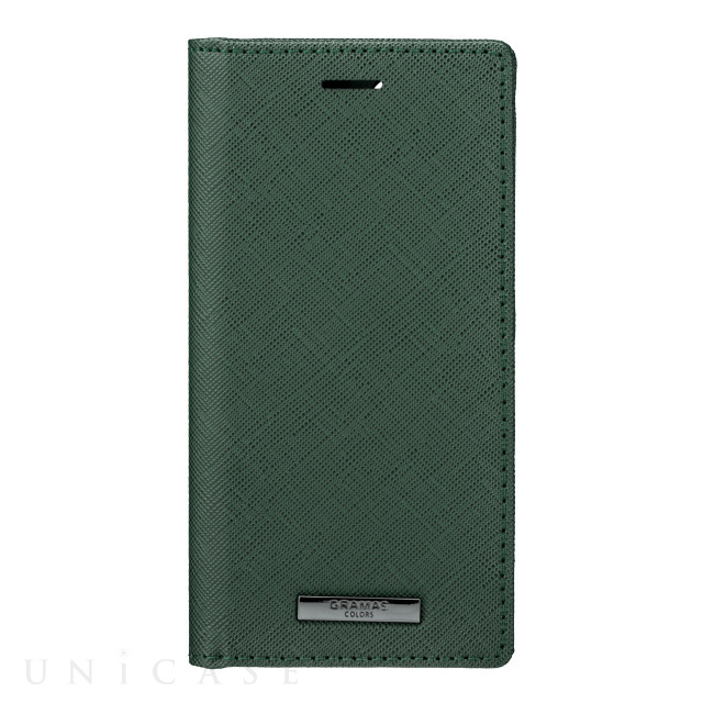 【iPhone12 mini ケース】“EURO Passione” PU Leather Book Case (Forest Green)