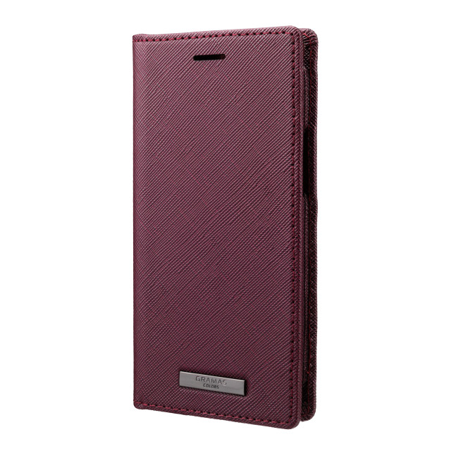 【iPhone12 mini ケース】“EURO Passione” PU Leather Book Case (Burgundy)サブ画像