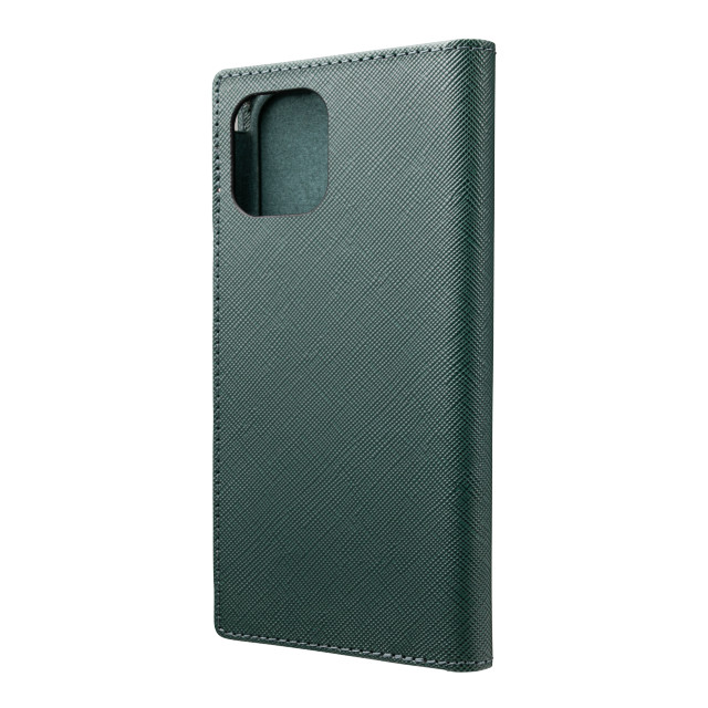 【iPhone12/12 Pro ケース】“EURO Passione” PU Leather Book Case (Forest Green)goods_nameサブ画像