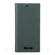 【iPhone12/12 Pro ケース】“EURO Passione” PU Leather Book Case (Forest Green)