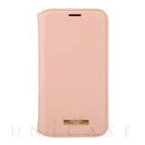 【iPhone12 mini ケース】“Shrink” PU Leather Book Case (Pink)