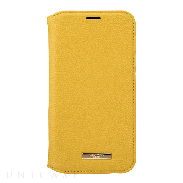 【iPhone12/12 Pro ケース】“Shrink” PU Leather Book Case (Lemon)