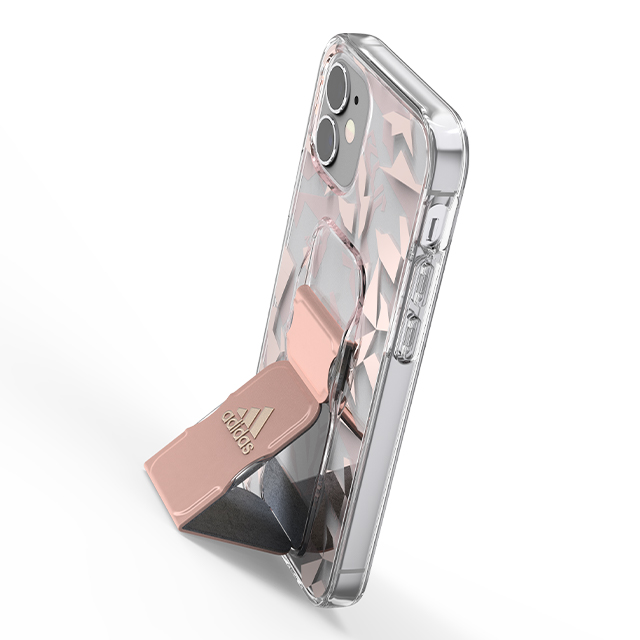 iPhone12 mini ケース】Clear Grip Case FW20 (Pink Tint) adidas