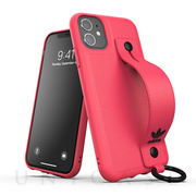 【iPhone11 ケース】Hand Strap Case FW20 (Signal Pink)