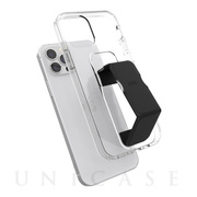 【iPhone12/12 Pro ケース】CLEAR GRIPCASE Clear (clear/black)