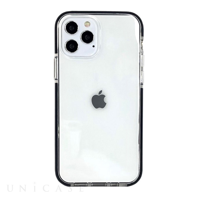 【iPhone12/12 Pro ケース】SKYFALL shockproof case (ブラック)