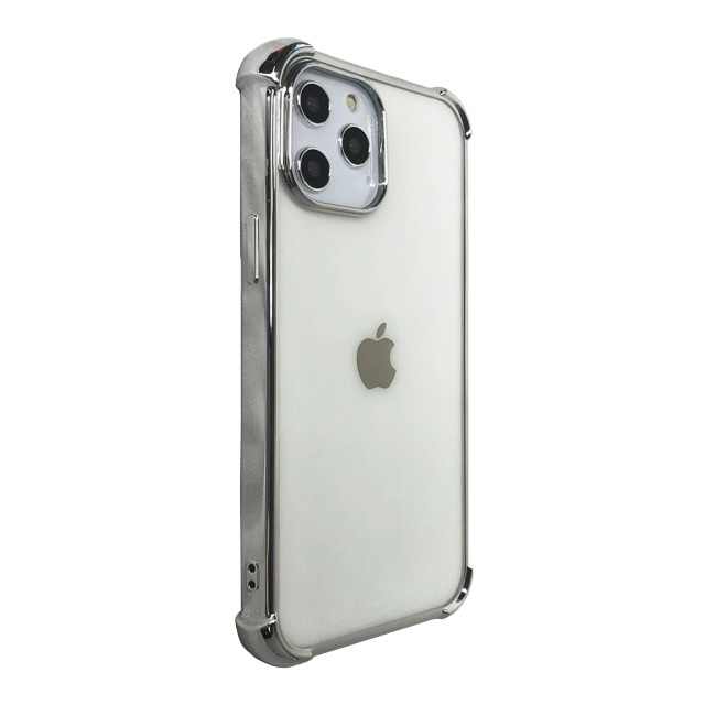 【iPhone12 Pro Max ケース】Glitter shockproof soft case (Silver)サブ画像