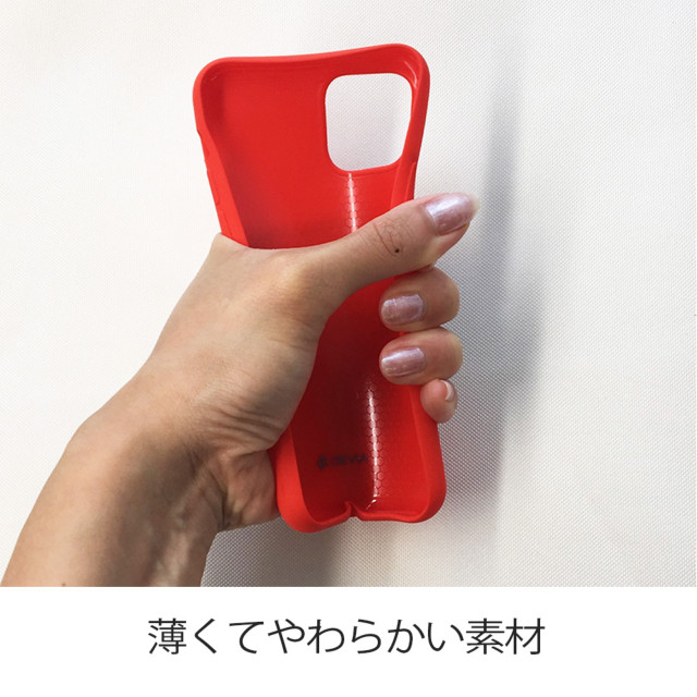 【iPhone12 Pro Max ケース】Nature Series Silicone Case (red)サブ画像