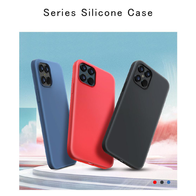 【iPhone12 Pro Max ケース】Nature Series Silicone Case (red)サブ画像