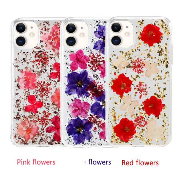【iPhone12/12 Pro ケース】FLORA (Pink flowers)goods_nameサブ画像