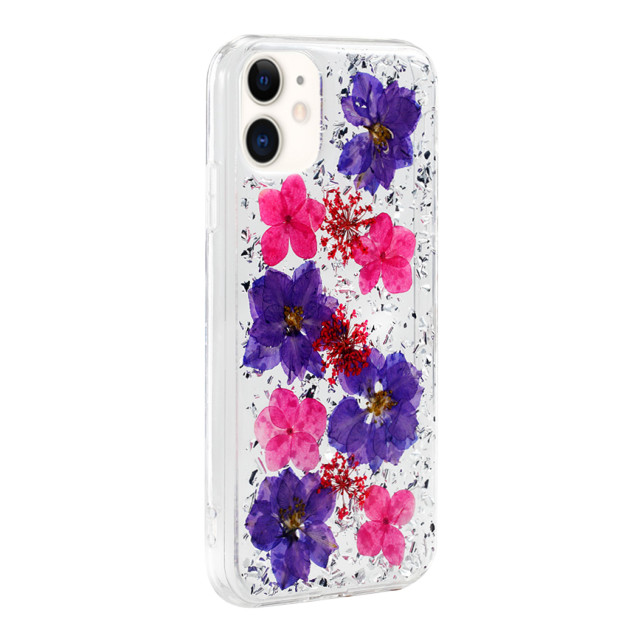 【iPhone12/12 Pro ケース】FLORA (Purple flowers)サブ画像